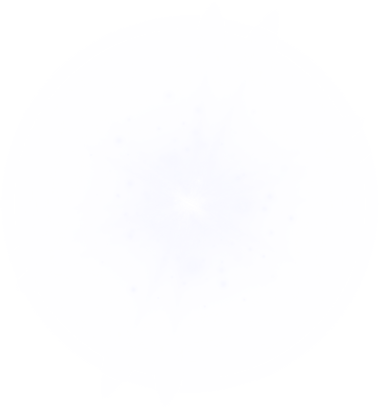 White Lens Flare with Sparkles